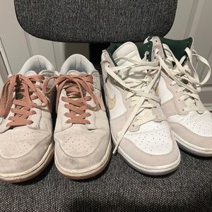 Nike Dunks Low and High